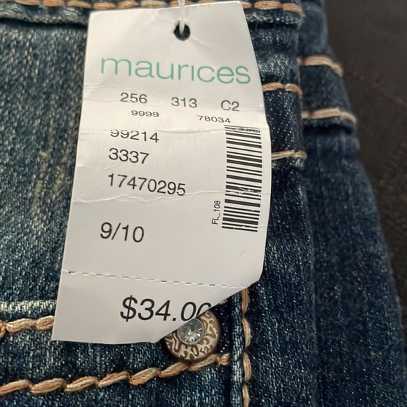 Maurices Jean skirt size 9/10. NWT - Picture 7 of 7